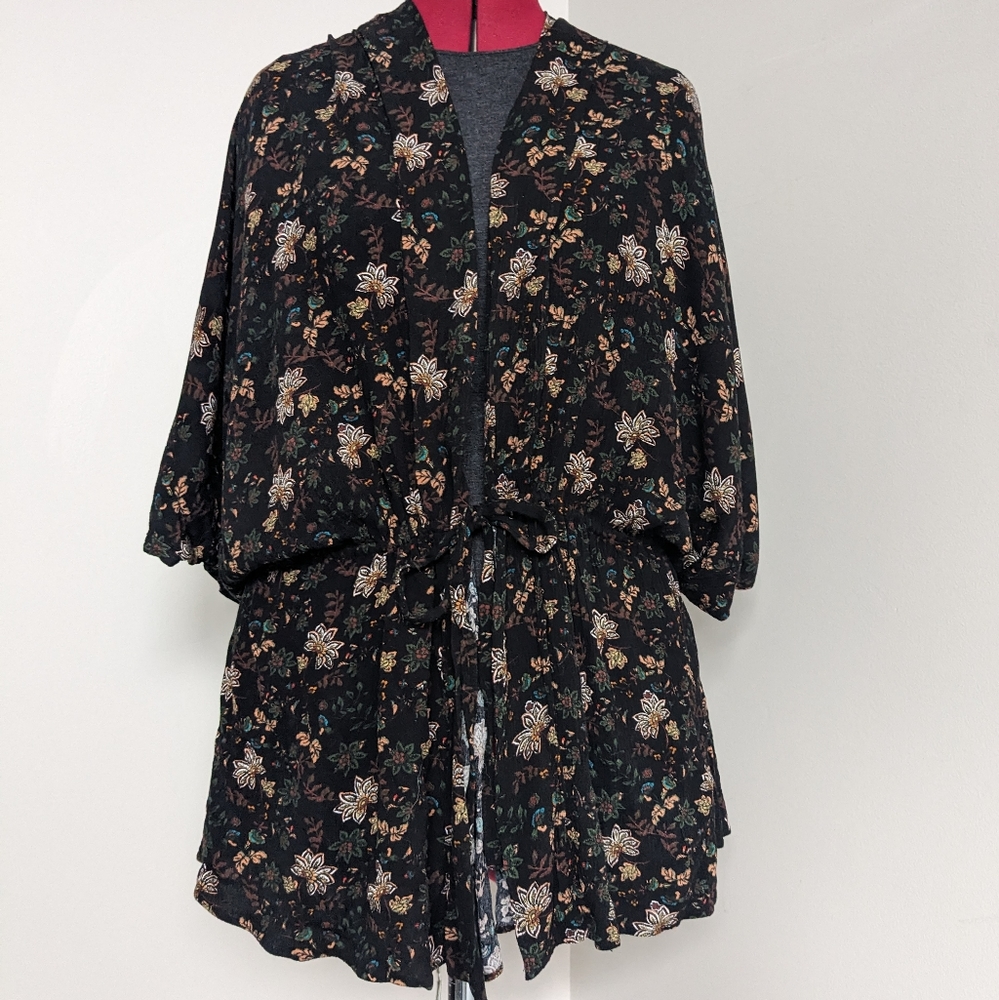 Easel Tie-Front Cardigan